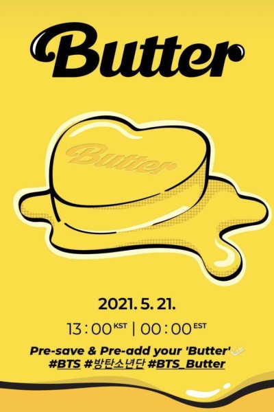 Cubierta de BTS: Butter (Vídeo musical)