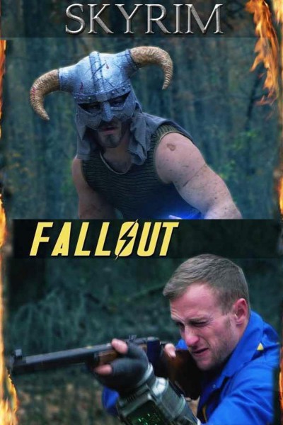 Cubierta de Fallout vs Skyrim