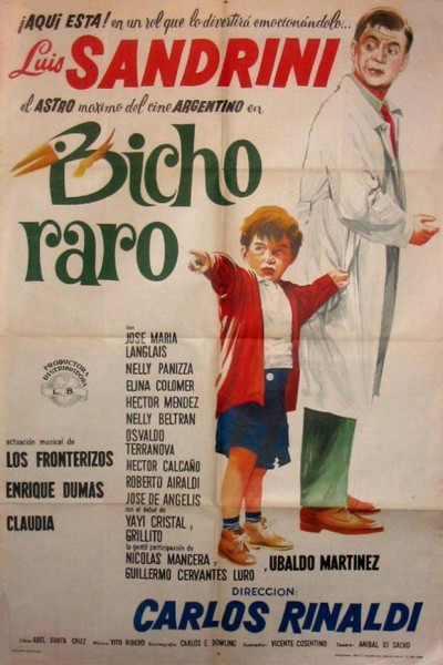 Caratula, cartel, poster o portada de Bicho raro