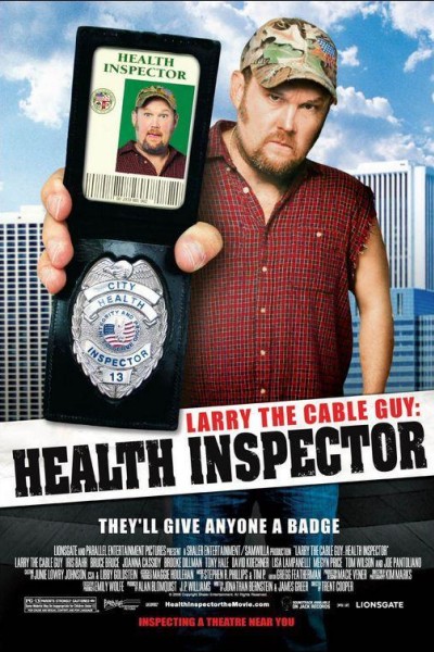 Caratula, cartel, poster o portada de Larry the Cable Guy: Health Inspector