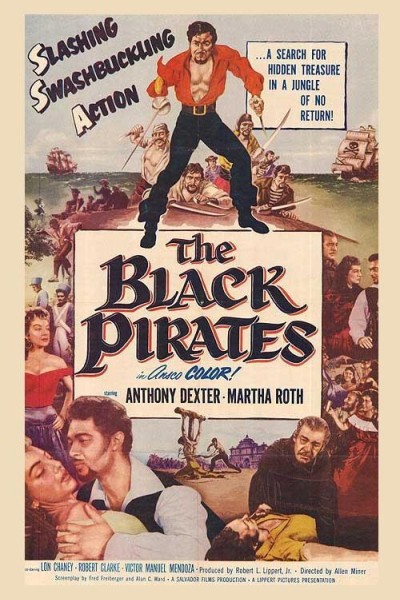 Caratula, cartel, poster o portada de The Black Pirates