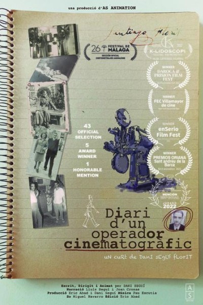 Caratula, cartel, poster o portada de Diario de un operador cinematográfico