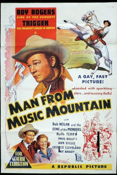 Caratula, cartel, poster o portada de Man from Music Mountain