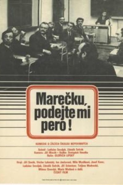 Caratula, cartel, poster o portada de Marecek, Pass Me the Pen!