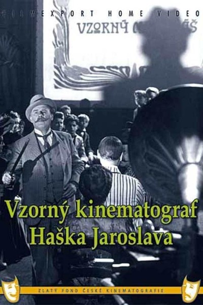 Cubierta de Jaroslav Hasek's Exemplary Cinematograph