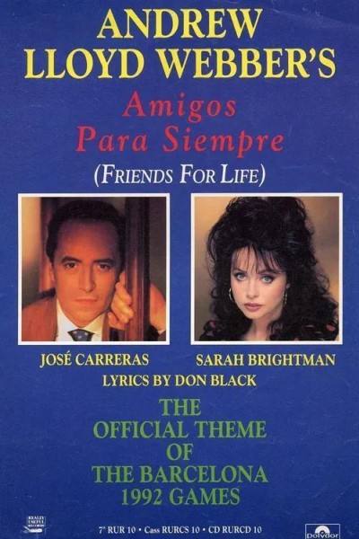 Cubierta de Sarah Brightman & José Carreras: Amigos para siempre (Friends for Life)