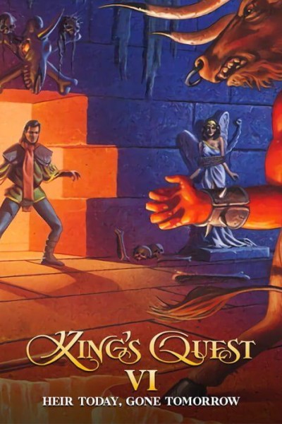 Cubierta de King\'s Quest VI: Heir Today, Gone Tomorrow