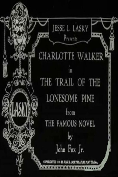 Caratula, cartel, poster o portada de The Trail of the Lonesome Pine
