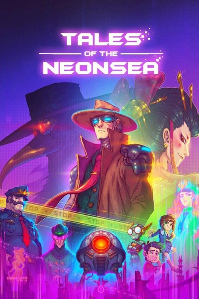 Cubierta de Tales of the Neon Sea