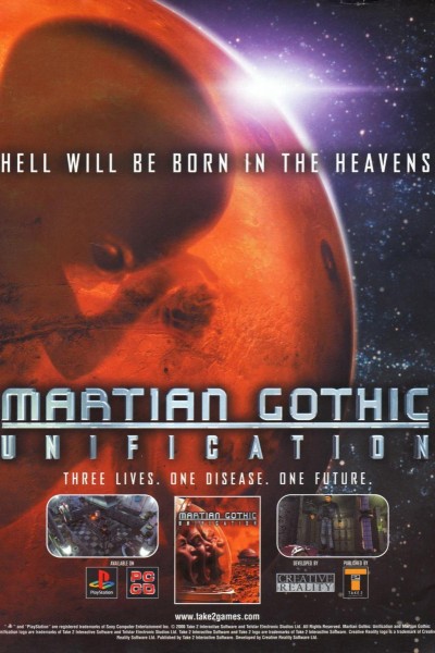 Cubierta de Martian Gothic: Unification