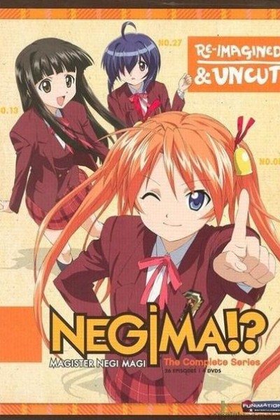 Caratula, cartel, poster o portada de Negima!?