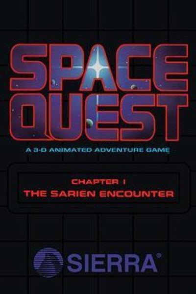 Cubierta de Space Quest I: The Sarien Encounter