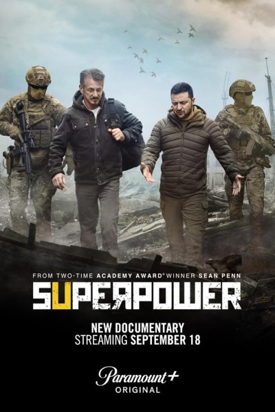 Caratula, cartel, poster o portada de Superpower. Sean Penn en Ucrania