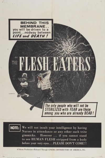 Caratula, cartel, poster o portada de The Flesh Eaters