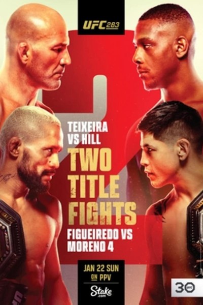 Caratula, cartel, poster o portada de UFC 283: Teixeira vs. Hill