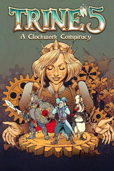 Cubierta de Trine 5: A Clockwork Conspiracy