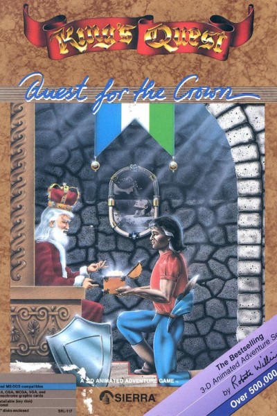 Cubierta de King's Quest: Quest for the Crown