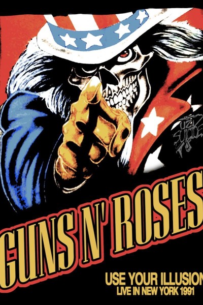 Caratula, cartel, poster o portada de Guns N' Roses - Live in New York 1991