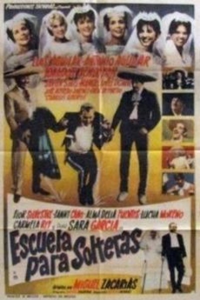 Caratula, cartel, poster o portada de Escuela para solteras