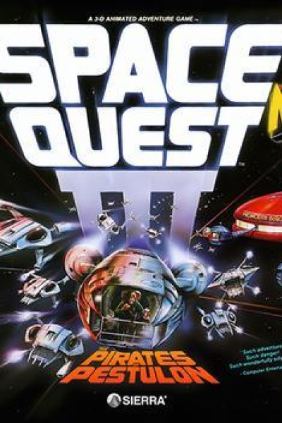 Cubierta de Space Quest III: The Pirates of Pestulon