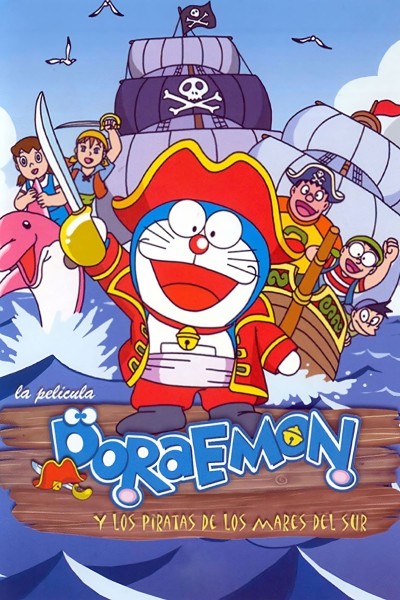 Caratula, cartel, poster o portada de Doraemon y los piratas de los mares del sur