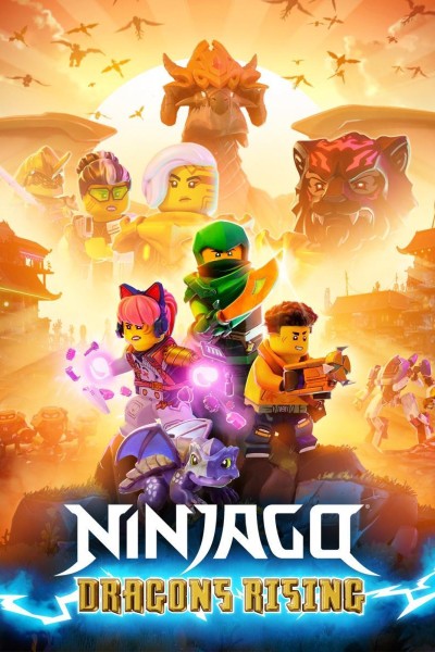 Caratula, cartel, poster o portada de Ninjago: El renacer de los dragones