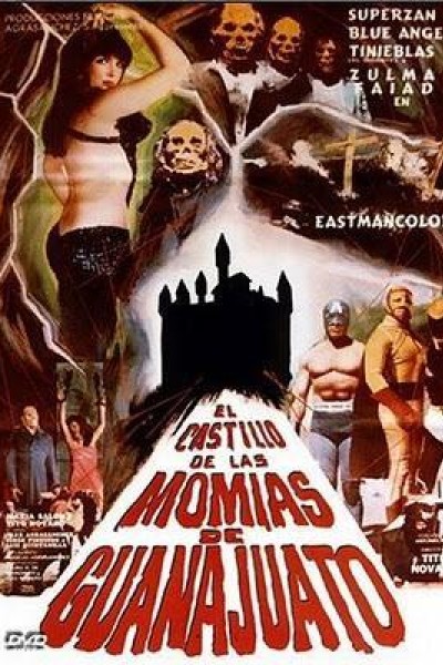 Caratula, cartel, poster o portada de El castillo de las momias de Guanajuato