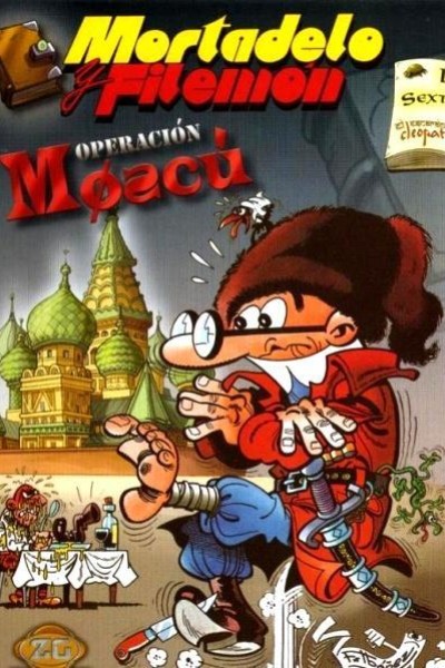 Cubierta de Mortadelo y Filemón: Operación Moscú