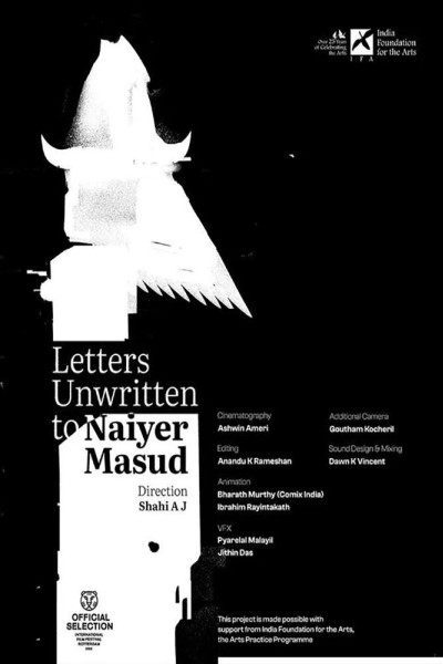 Cubierta de Letters Unwritten to Naiyer Masud