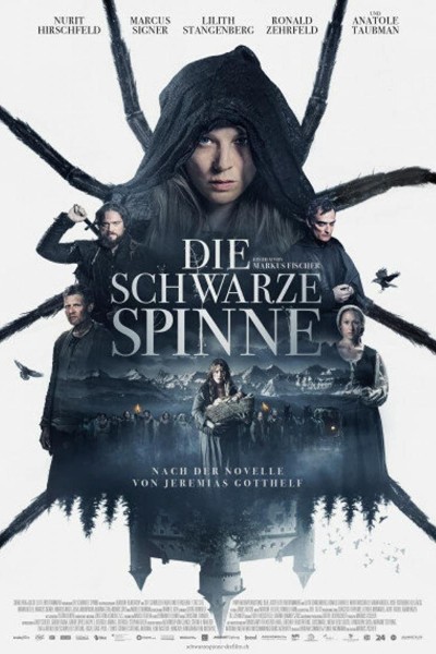 Caratula, cartel, poster o portada de Die Schwarze Spinne