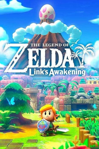 Cubierta de The Legend of Zelda: Link\'s Awakening