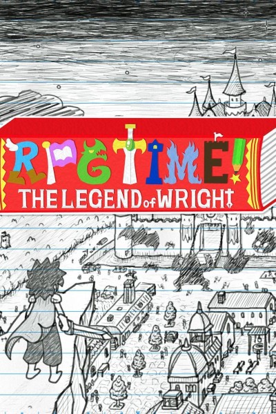 Cubierta de RPG Time: The Legend of Wright