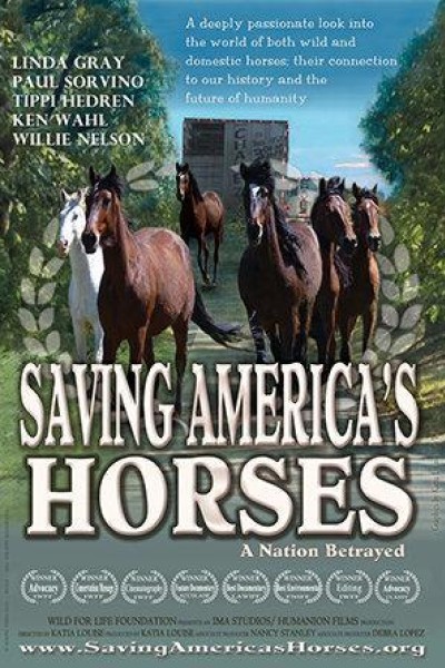 Cubierta de Saving America\'s Horses: A Nation Betrayed