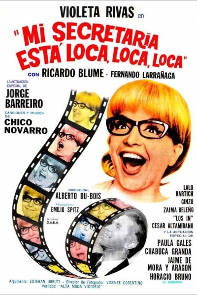 Cubierta de Mi secretaria está loca, loca, loca