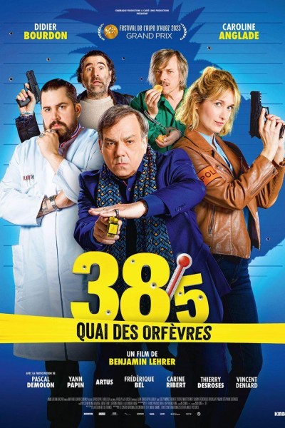 Caratula, cartel, poster o portada de 38°5 quai des Orfèvres