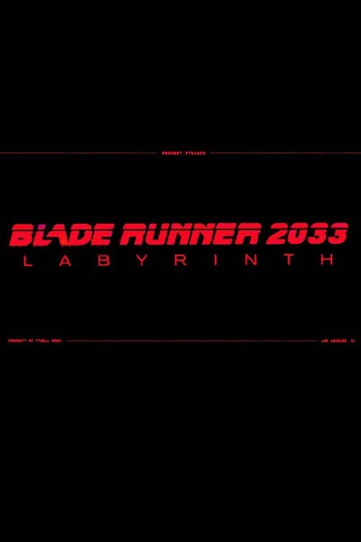 Cubierta de Blade Runner 2033: Labyrinth