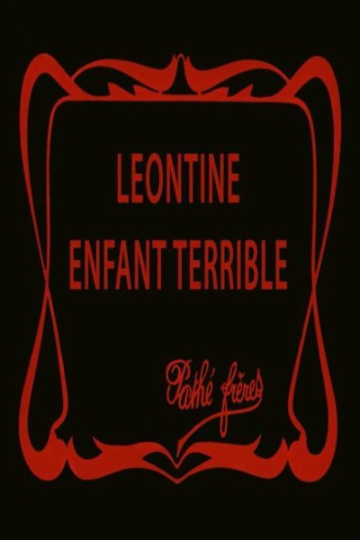 Cubierta de Léontine, enfant terrible