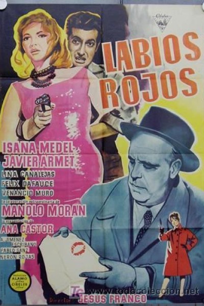 Caratula, cartel, poster o portada de Labios Rojos