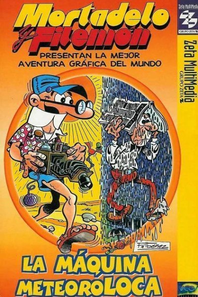 Cubierta de Mortadelo y Filemón: La Máquina Meteoroloca