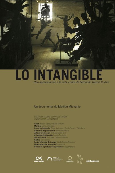Cubierta de Lo intangible: Una aproximación a la vida y obra de Fernando García Curten