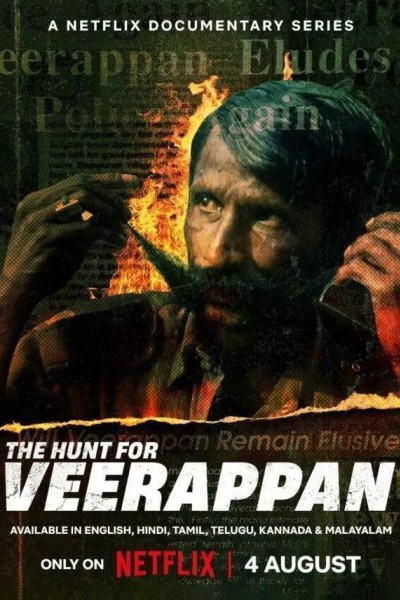 Caratula, cartel, poster o portada de A la caza de Veerappan