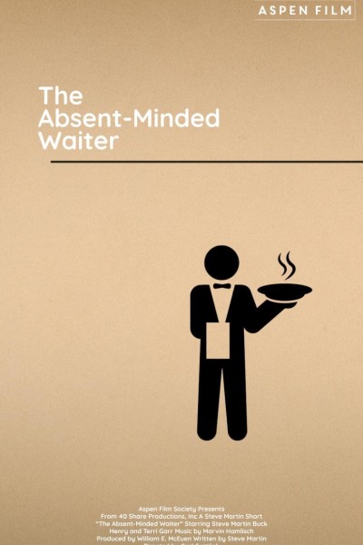 Cubierta de The Absent-Minded Waiter