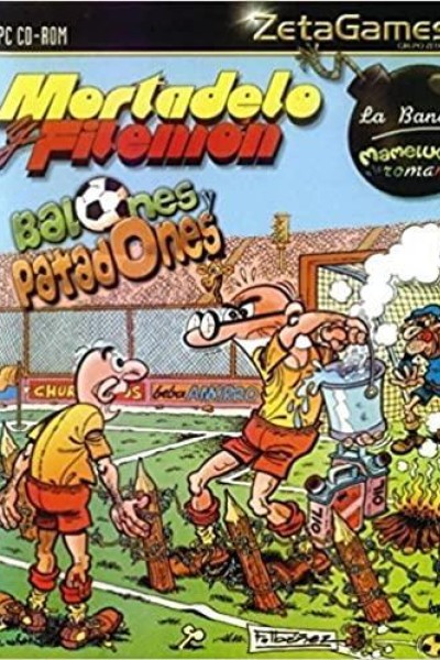 Cubierta de Mortadelo y Filemón: Balones y patadones