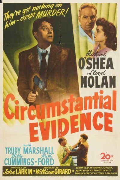 Caratula, cartel, poster o portada de Circumstantial Evidence