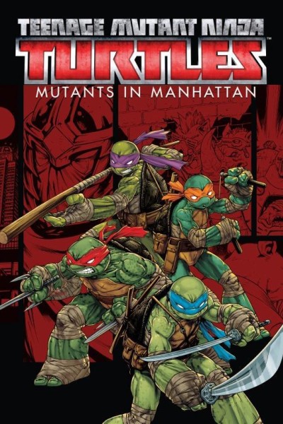 Cubierta de Teenage Mutant Ninja Turtles: Mutantes en Manhattan