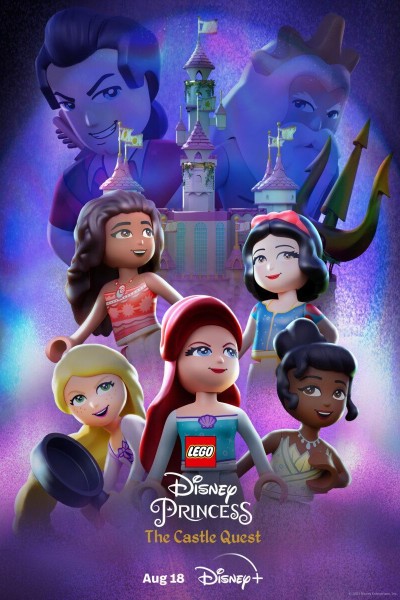 Caratula, cartel, poster o portada de LEGO Disney Princess: Misión Castillo