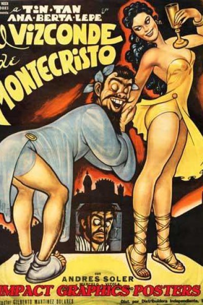 Caratula, cartel, poster o portada de El Vizconde de Montecristo
