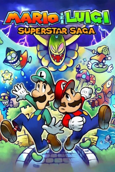Cubierta de Mario & Luigi: Superstar Saga