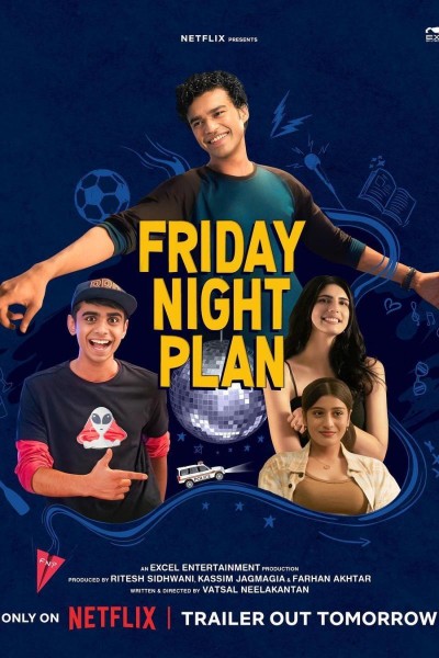 Caratula, cartel, poster o portada de Plan de viernes por la noche