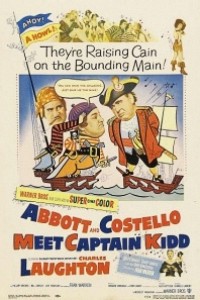 Caratula, cartel, poster o portada de Abbott y Costello contra el Capitán Kidd